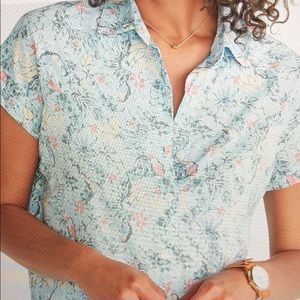 Kalaia Button Down XS Toucan Print